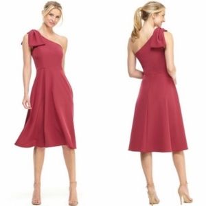 Gal Meets Glam One Shoulder Dress